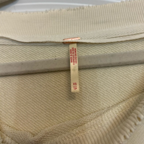 Free People Sweet Deets Sweatshirt- XS - Picture 4 of 5